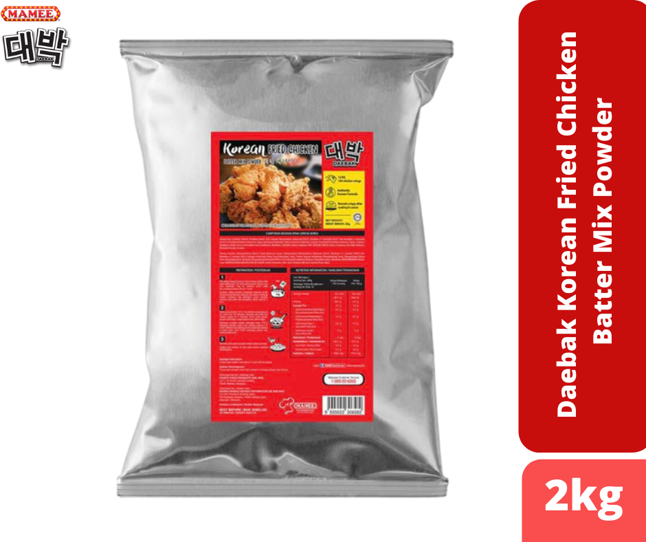 Daebak Korean Fried Chicken Batter Mix Powder 2kg [6582]